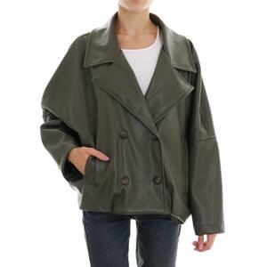 GIUBBOTTO ECOPELLE HAVEONE MILITARE